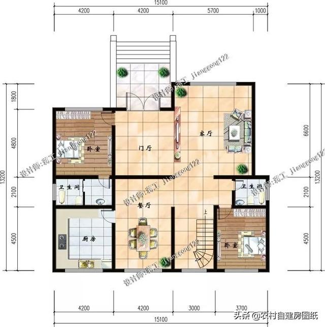 10款大户型农村别墅设计图，房子这么建，村长都眼红