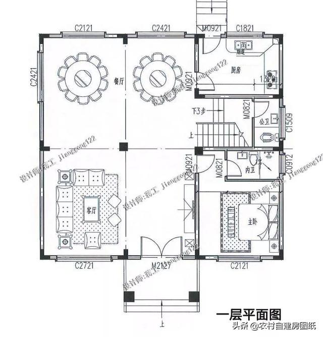 10款大户型农村别墅设计图，房子这么建，村长都眼红