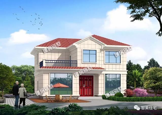 开间10米多的农村别墅，准备20多万建房，这两个户型不要错过