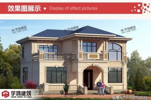 3款二层别墅设计实景图，城里人看哭了。