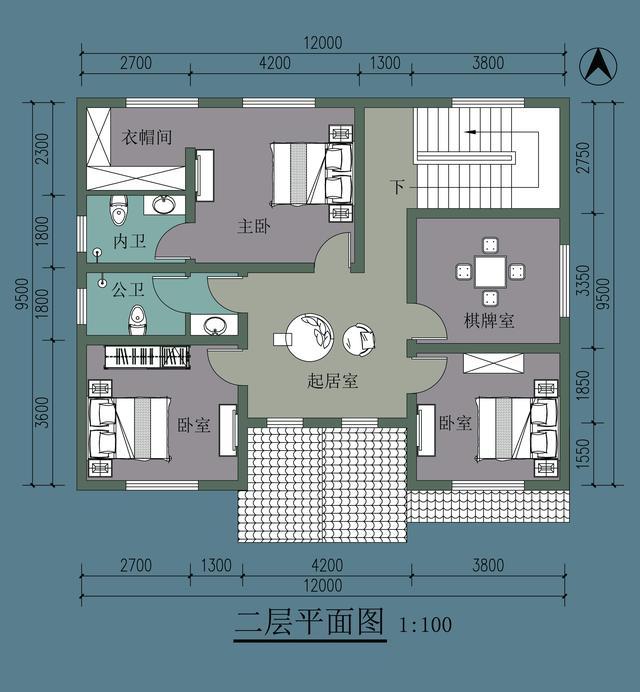 农村自建二层别墅,4室1厅还有棋牌室,父母开心,在外工作也放心