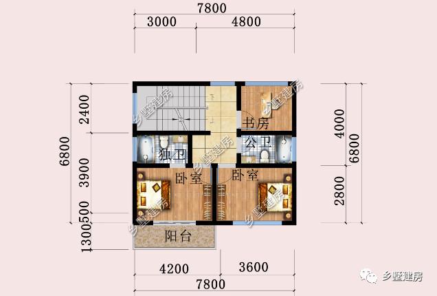 8X7的简欧别墅，小宅基地，再也不用担心建不了别墅了