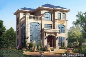 12×10米的乡村建小别墅图纸，在乡村大放异彩。