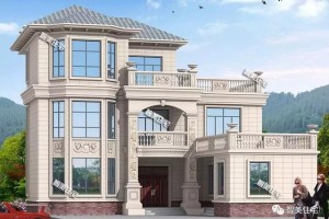 15.4×10.3米别墅户型图，斜屋顶和平屋顶，你喜欢哪一种？