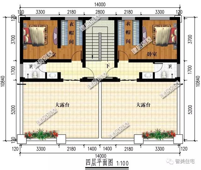 共用大堂屋，厨房餐厅单独建的双拼别墅，这一栋让全村人都羡慕