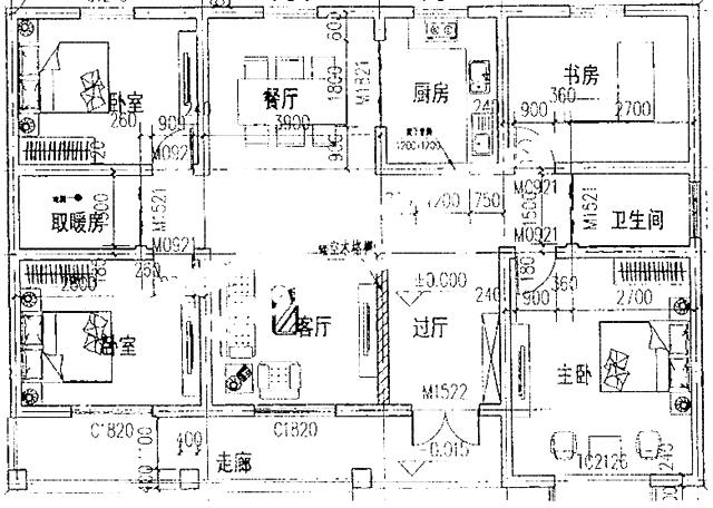 7栋农村一层自建别墅建成案例图及施工图，有房就等于有家