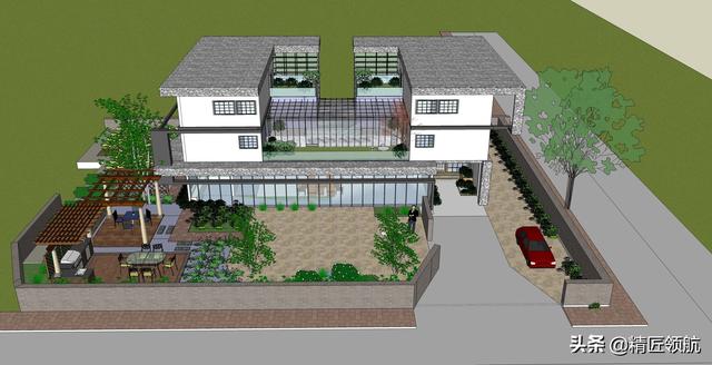 适合兄弟俩合建的9款别墅，父母住着最开心