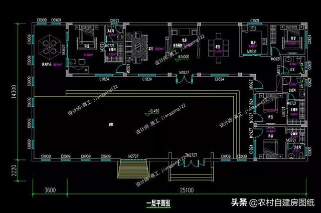 5种风格的一层别墅，造价10万起，四合院阳光房都能建的起