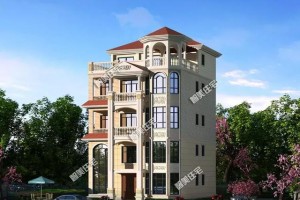 5层农村自建别墅设计，气派非常。