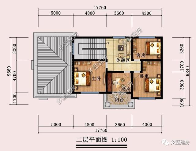 返乡建套二层小别墅，造价21万，绝对的美观实用款