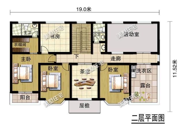 2019最流行的3款别墅户型，建上一栋，给城里两套房都不换