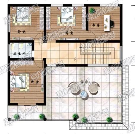 预算30万以内的层房屋怎么设计更实用漂亮？带车库+挑空客厅户型