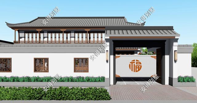 如何建造漂亮的合院别墅，这2款庭院式别墅设计，你喜欢哪款？