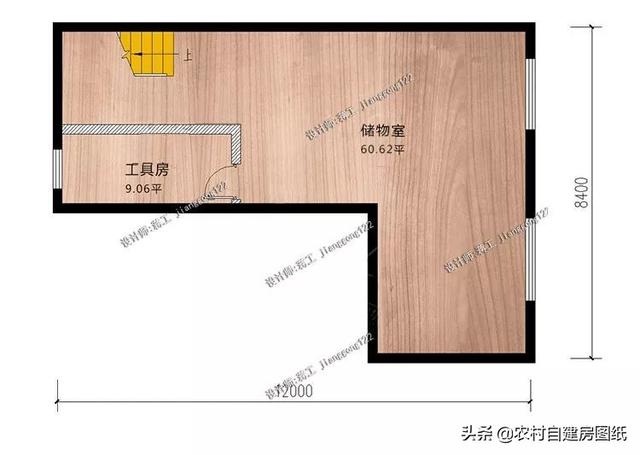 五款最好建农村别墅,第二款自带庭院,第五款设计有地下室