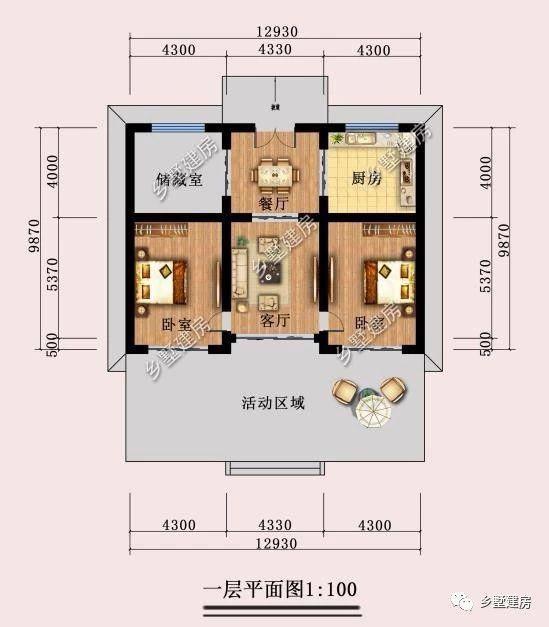 还用高大来评判房子的好坏？造价10万的一层别墅，就很好