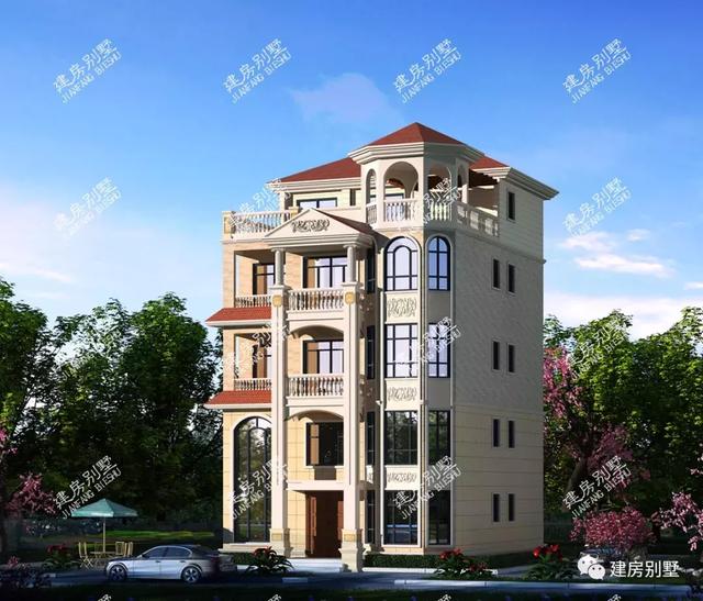 建好就是村里的地标性建筑，一栋五层农村豪宅，气派到让人羡慕