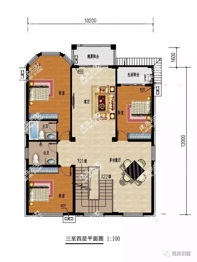 建好就是村里的地标性建筑，一栋五层农村豪宅，气派到让人羡慕