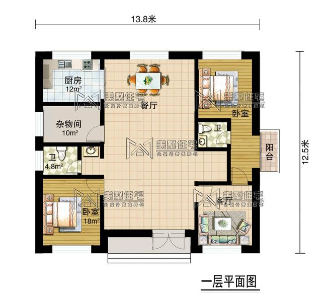 全网颜值最高的一层别墅，不接受反驳，主体造价仅18万