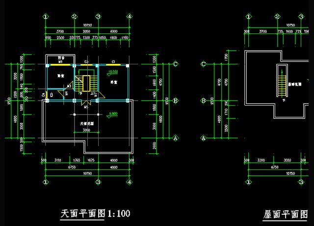 50套别墅施工图+效果图，有钱人都这样设计，全套图纸免费送
