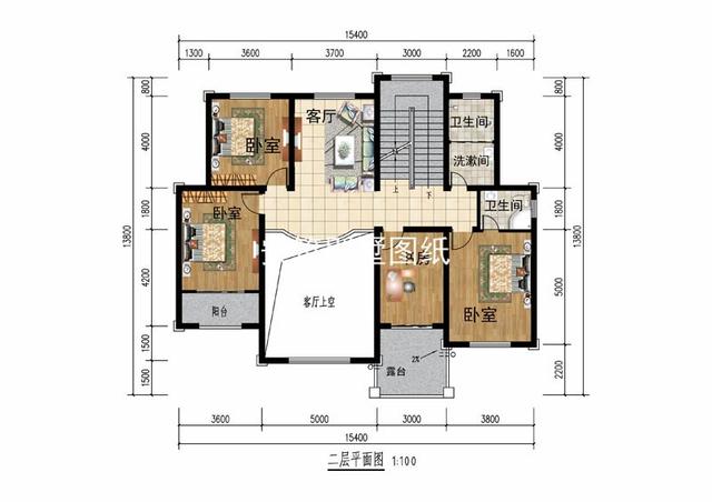 15×13.8米三层别墅尊贵欧式别墅，超大露台、茶室让你一眼爱上