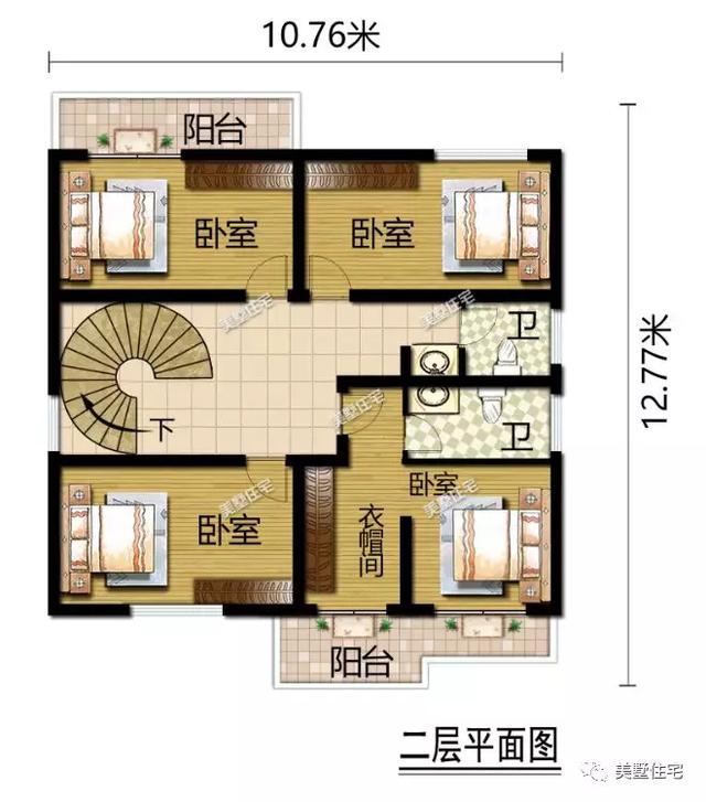 5套预算30万左右的农村别墅户型，老百姓都建得起的好别墅