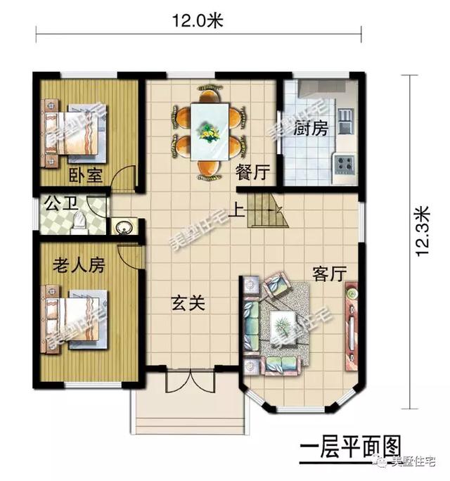 5套预算30万左右的农村别墅户型，老百姓都建得起的好别墅