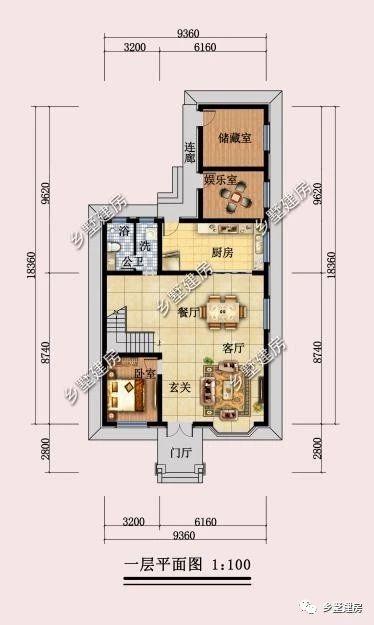 宅基地9X18米差太大?这套二层别墅堪称典范,不看真的吃亏