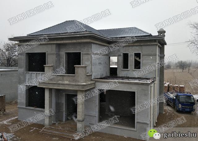 漂亮！河北沧州刚建成的二层别墅，31万包工包料，带堂屋
