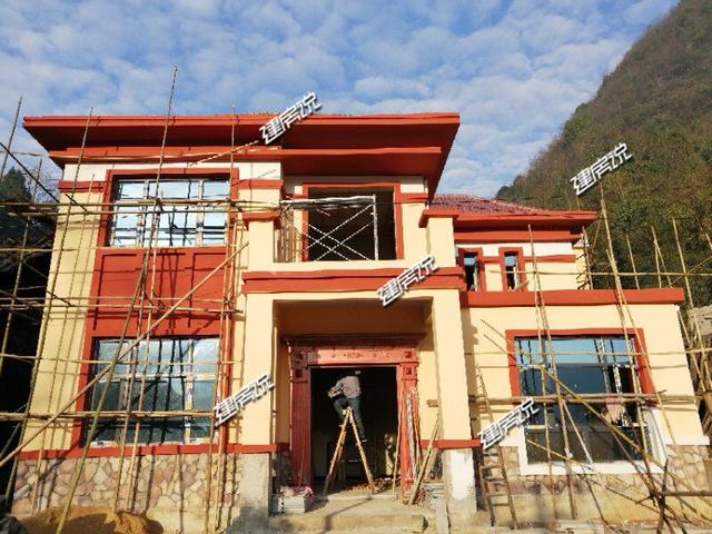 这款新中式别墅，20几万就能建，占地不到120平​