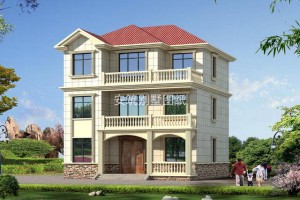 30万新农村三层别墅设计图纸，建成你看着亏了么？