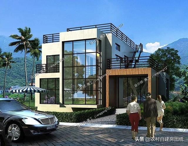 5款拉风现代别墅，引领建房新潮流，生活品位遥遥领先