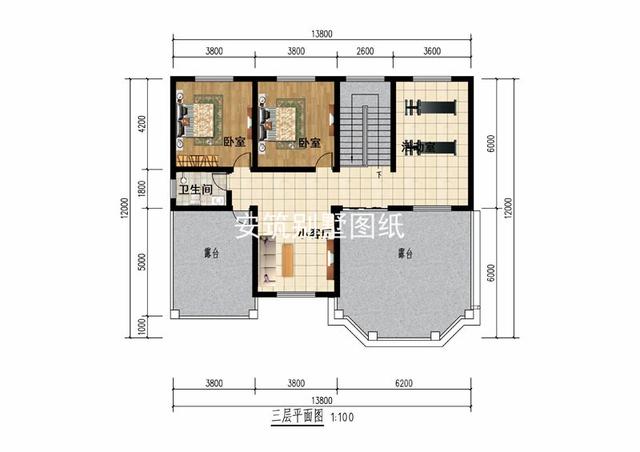 这款三层的欧式别墅，造价在35万左右，款式和层数都恰到好处