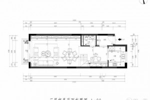 177平米别墅设计效果图，现代感强的空间氛围。