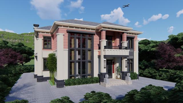 75万自建最美别墅，343㎡6室1厅，坐享三代同堂之乐