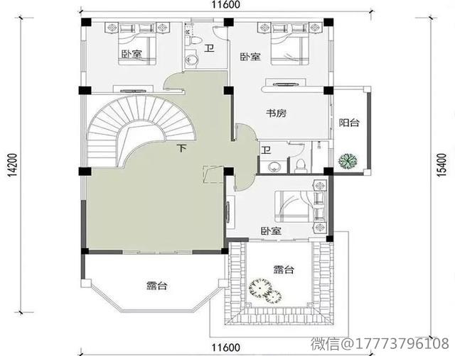 50万农村豪华欧式三层别墅，7室2厅5露台尽显奢华