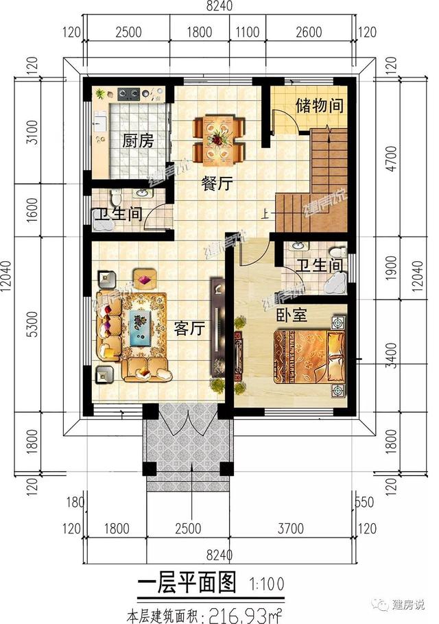 这3款别墅，占地八九十平，造价只要20几万