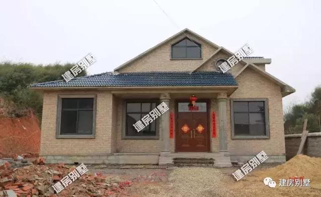 家有别墅初建成，主体加外装花了16万，爸妈都很喜欢