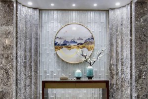 187m²简约现代风格装修效果图，演绎不一样的东方情怀。
