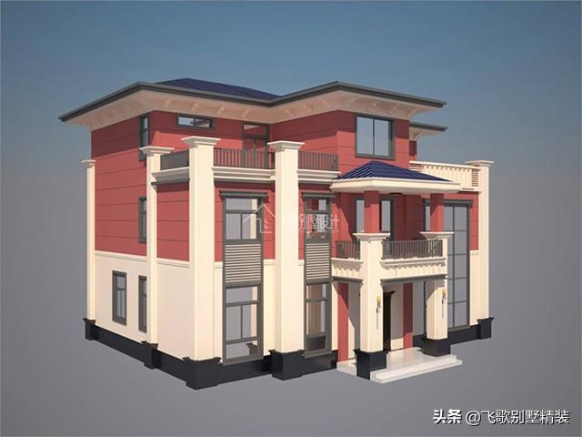 你也可以轻松搞定高颜值农村别墅自建房设计
