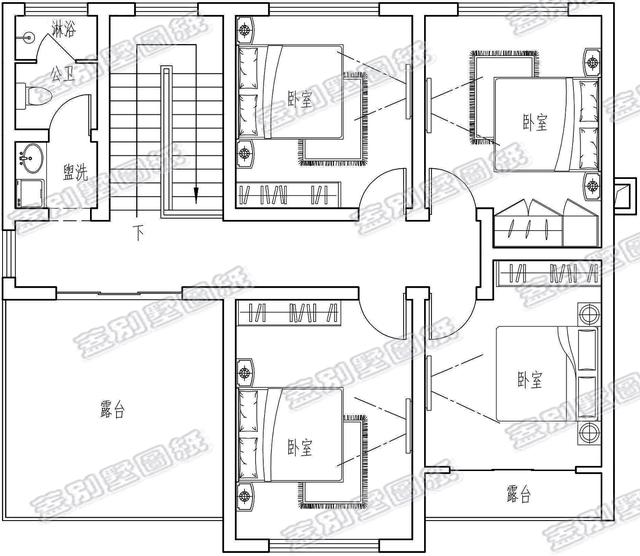 42万四川凉山二层别墅，5室 1厅 3卫 1厨 1堂屋 1储物 2露台