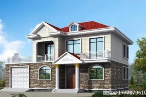 25万以内二层小别墅设计方案，整体布局合理，功能流畅。