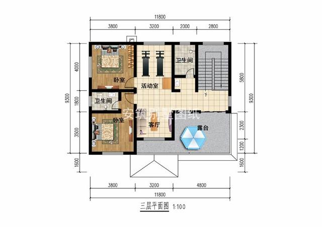 35万的三层欧式别墅，这样的布局才是真正符合中国人的居住习惯