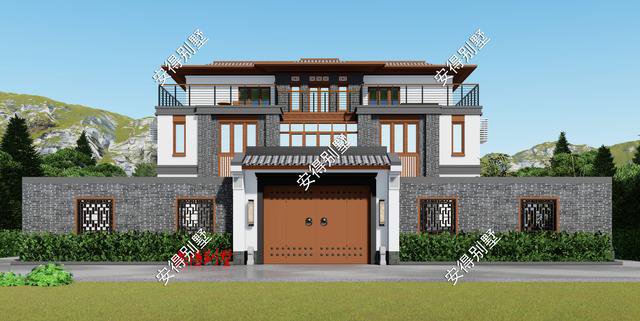 老家建房，建中式别墅还是欧式别墅，看完这10套别墅图纸就懂了