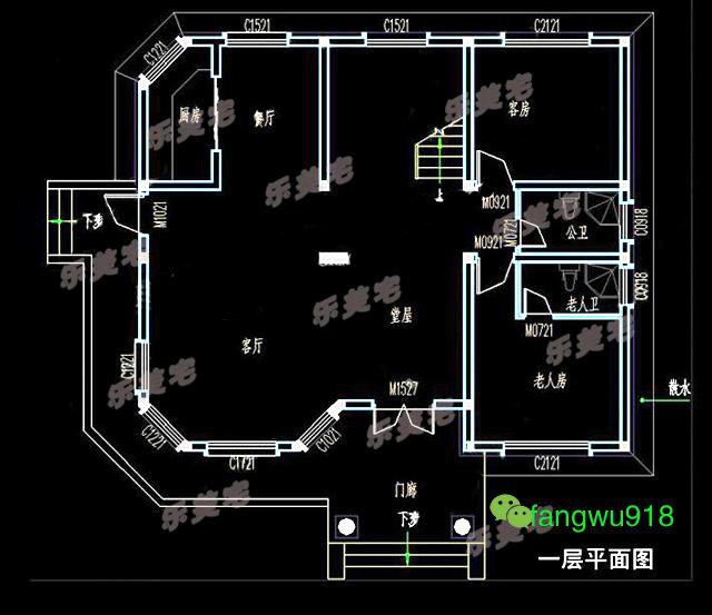 农村三层方正别墅全套设计图，建房不能马虎，钱要花得其所