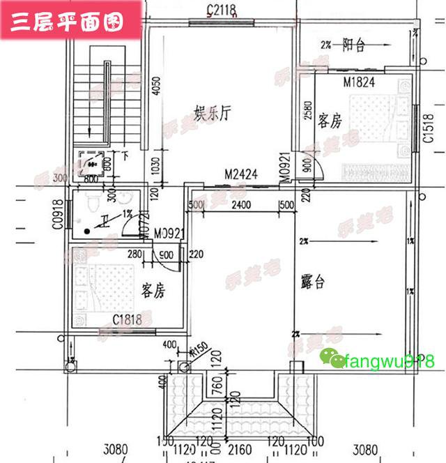 农村三层方正别墅全套设计图，建房不能马虎，钱要花得其所