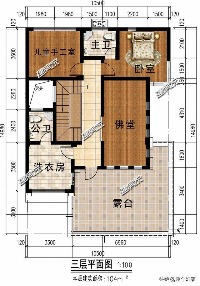 35万的预算，这款现代风别墅适合有档次的农村建造
