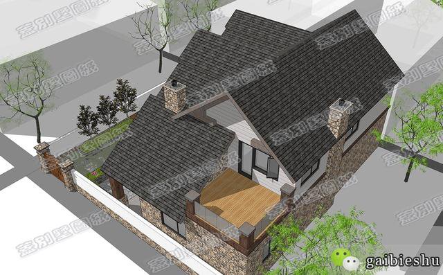 17×12米中式风格二层自建房，经典耐看，几十年不过时