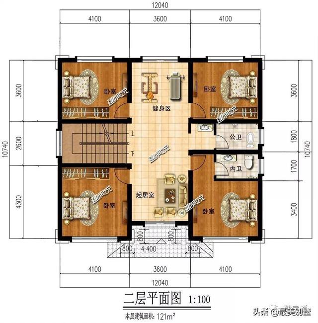 最适合农村自建的别墅，40万，9房2厅还带堂屋，大气实用