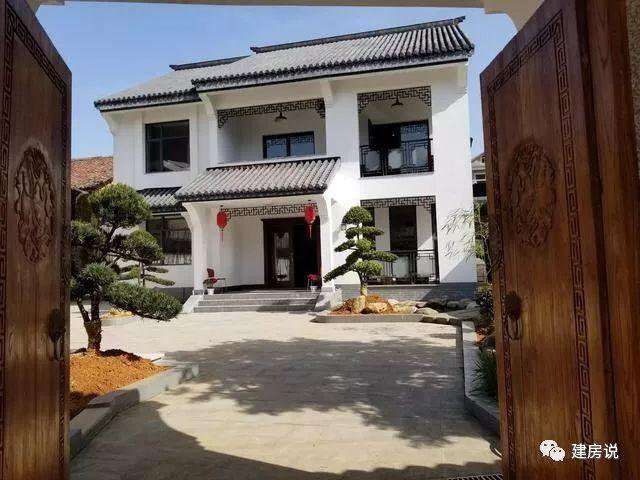 28栋漂亮别墅实景图，看到第1款，我就毫不犹豫收藏了