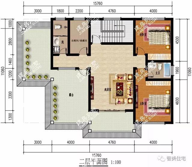 外观都很美的两栋别墅，造价25万左右，看一眼就喜欢上了
